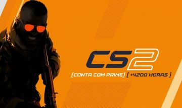 COUNTER-STRIKE 2 Conta Prime Ativa +4.200 Horas Jogadas