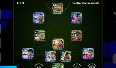 CONTA DE EFOOTBALL COM NEYMAR BLITZ CURLER 106 // DIEGO COSTA 108 // LEGEND 2021
