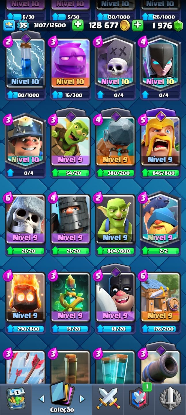 CONTA DE CLASH ROYALE COM 7K DE TROFÉUS E EMOJIS RAROS [VALOR MÍNIMO]