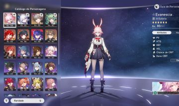HONKAI STAR RAIL EVANESCIA E1S1, YAO GUANG E1S1, MORTENAX BLADE E1S1 E HIMEKO