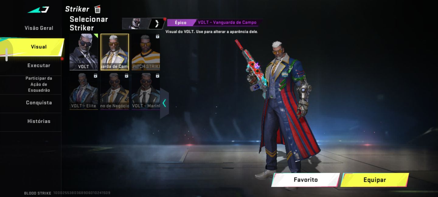 CONTA SIMPLES BLOODSTRIKE