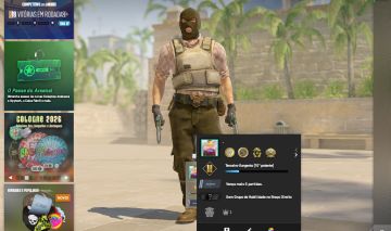 CS2 PREMIER + MEDALHAS
