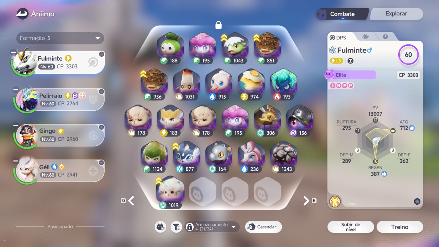 ANIIMO CONTA LVL 61 | 18 PRISMANAS + 25 Cintilantes