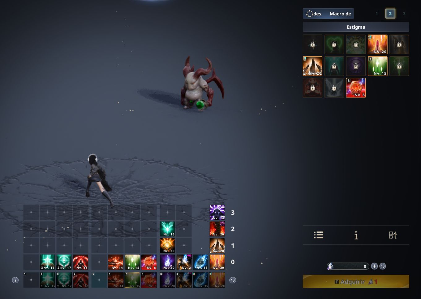 Conta - AION 2 - Cleric - 156K CP/2770GS - Elyos/Ariel - Purple