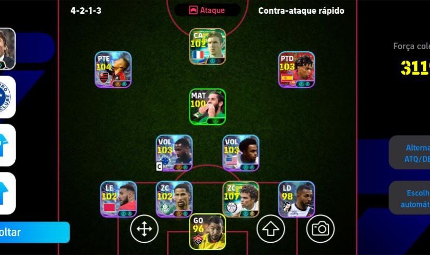 Conta full Brasileirão e pepe 107