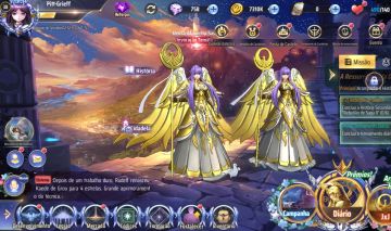 Saint Seiya Awakening - Contas servidor a151