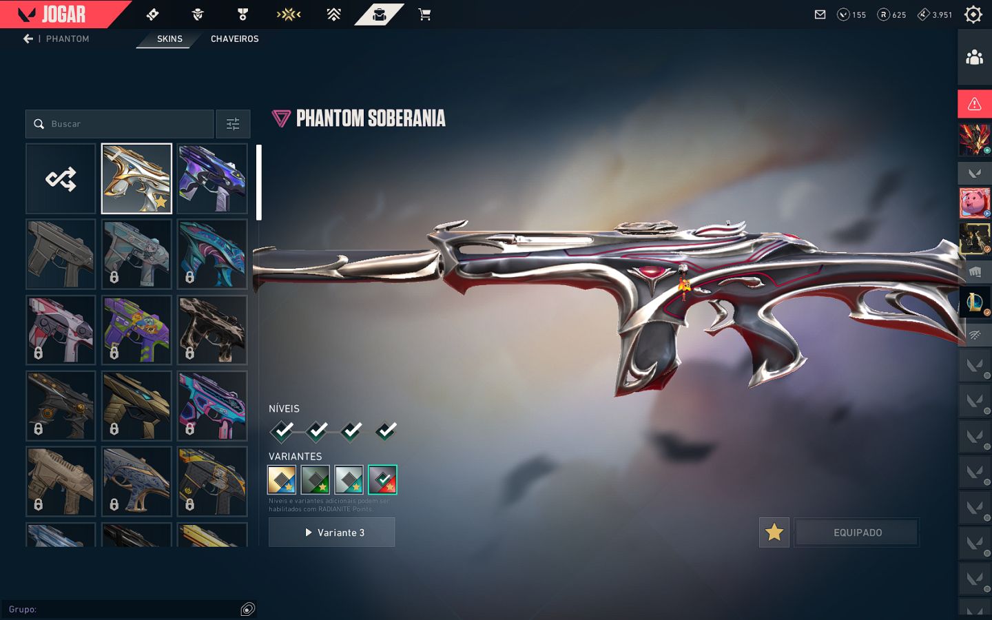 Conta Valorant Low Elo com Bastante Skin - PREÇO BAIXO PRA SAIR LOGO