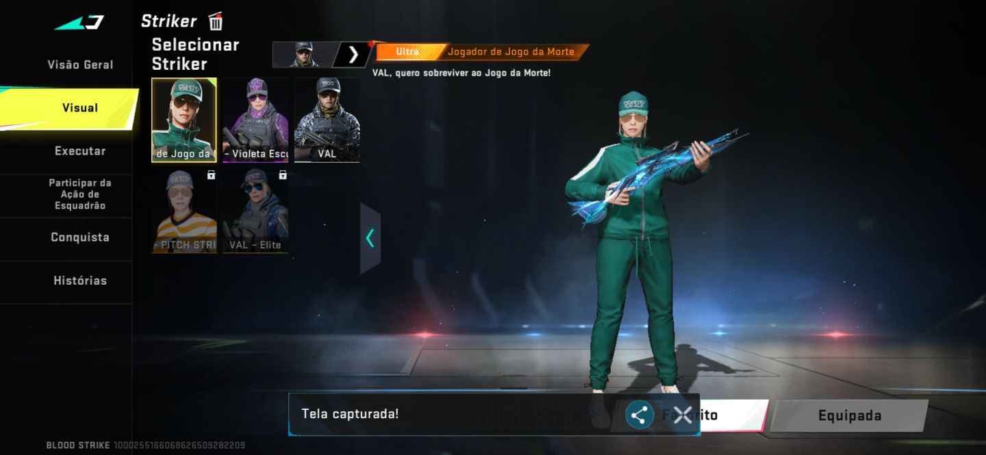 Conta nv 50 muitas skins