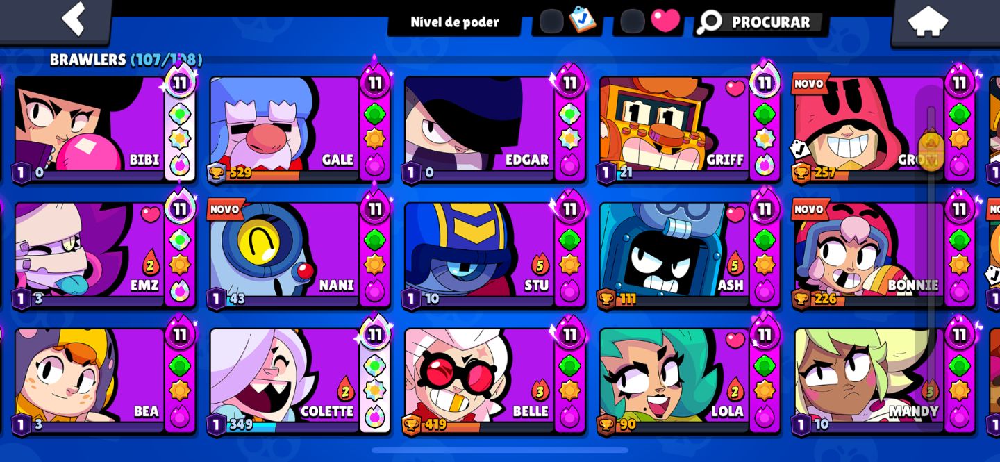Conta semi full com várias skins antiga e mestre 2024
