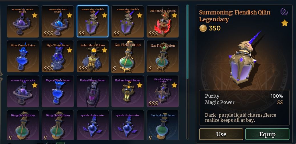 [MEGA PROMOÇÃO!] WIZARD ALCHEMY - SUMMON POTIONS SSS | ROBLOX