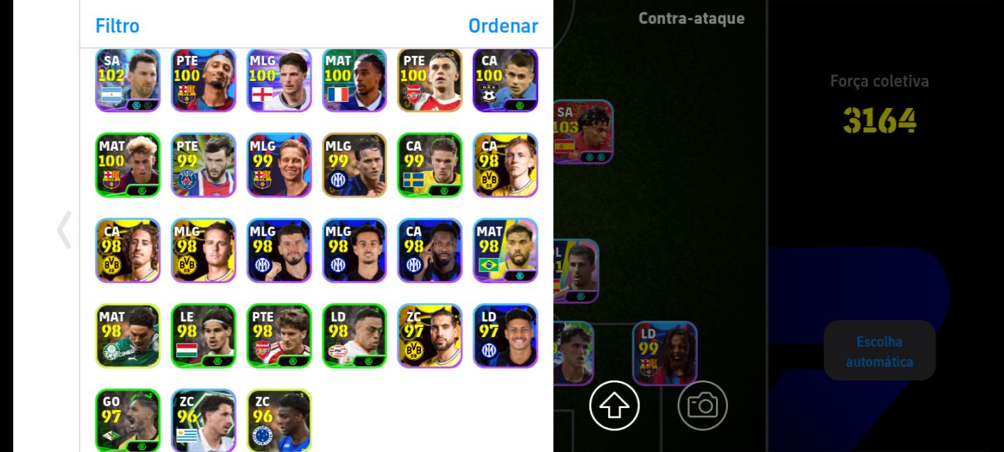 Conta Efootball Ótima para Iniciar | Suárez Blitz + Eto + Yamal + Técnico 90