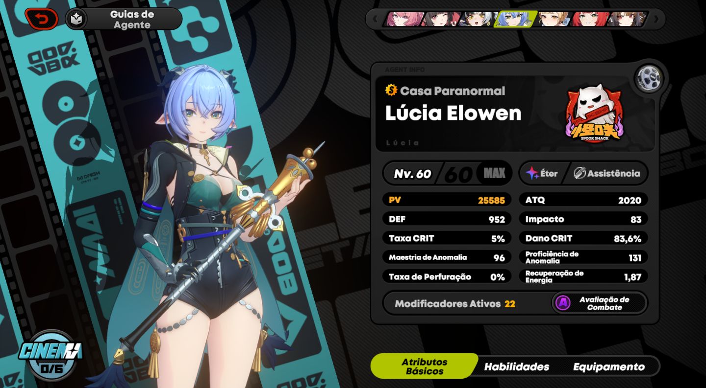 CONTA ZENLESS ZONE ZERO AVANÇADA | MUITOS PERSONAGENS | TODOS OS ENDGAMES ATUAIS