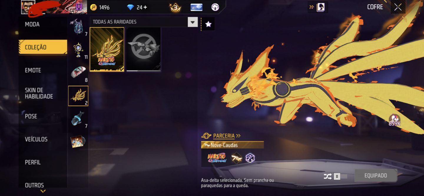 Conta Free Fire custo benefício imperdível