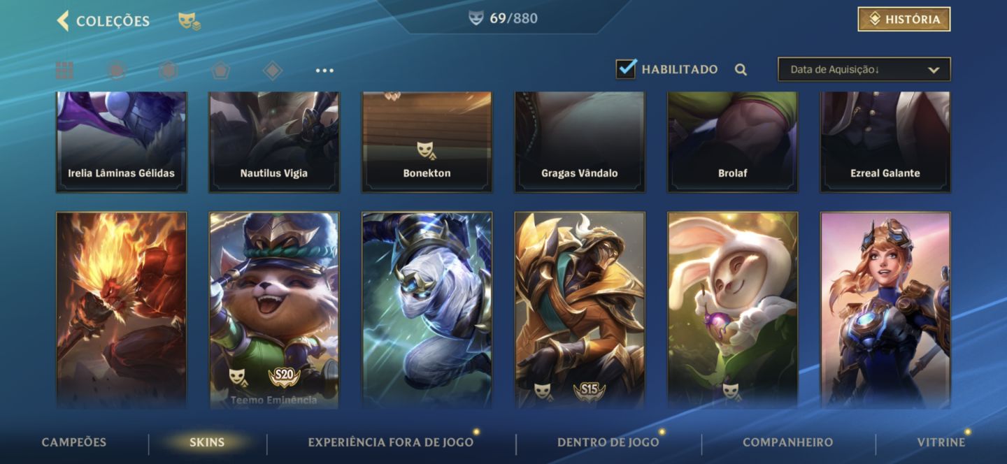 CONTA DE WILD RIFT DESAFIANTE COM SKINS LIMITADAS ELO MONARCA