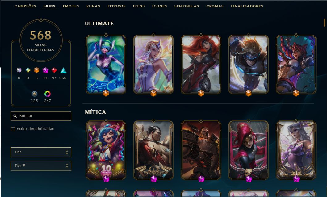 CONTA LOL+ TFT + VALORANT
