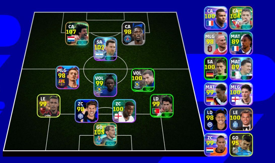 Efootball com gullit 108 de over no precinho