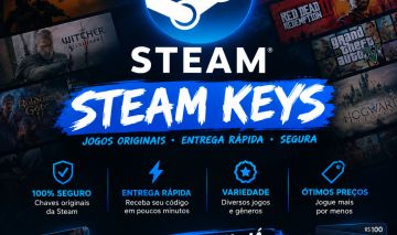 STEAM KEYS ALEATÓRIAS JOGOS SURPRESA!
