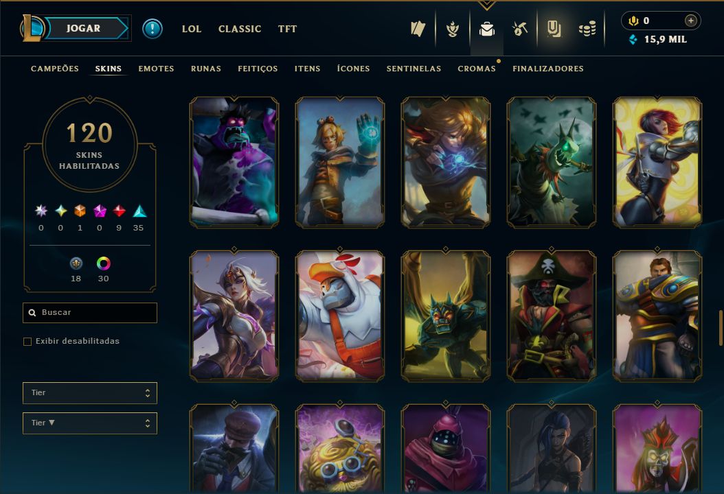 SKIN LENDÁRIA YASUO DRAGÃO + [ QUASE 150 SKINS HABILITADAS ] + [ TROCA NICK ]