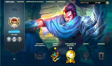 CAMPEÃO YASUO + [ VARIOS CAMPEÕES HABILITADOS ] + [ TROCA NICK DISPONÍVEL ]
