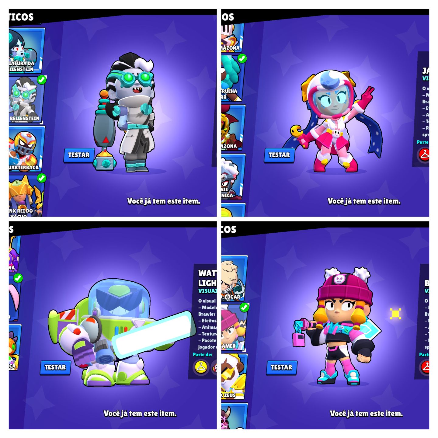 CONTA BRAW 52K | 50 PERSONAGENS NÍVEL 11 / MAIS DE 370 SKINS TOPS / FAMA SOLAR 1