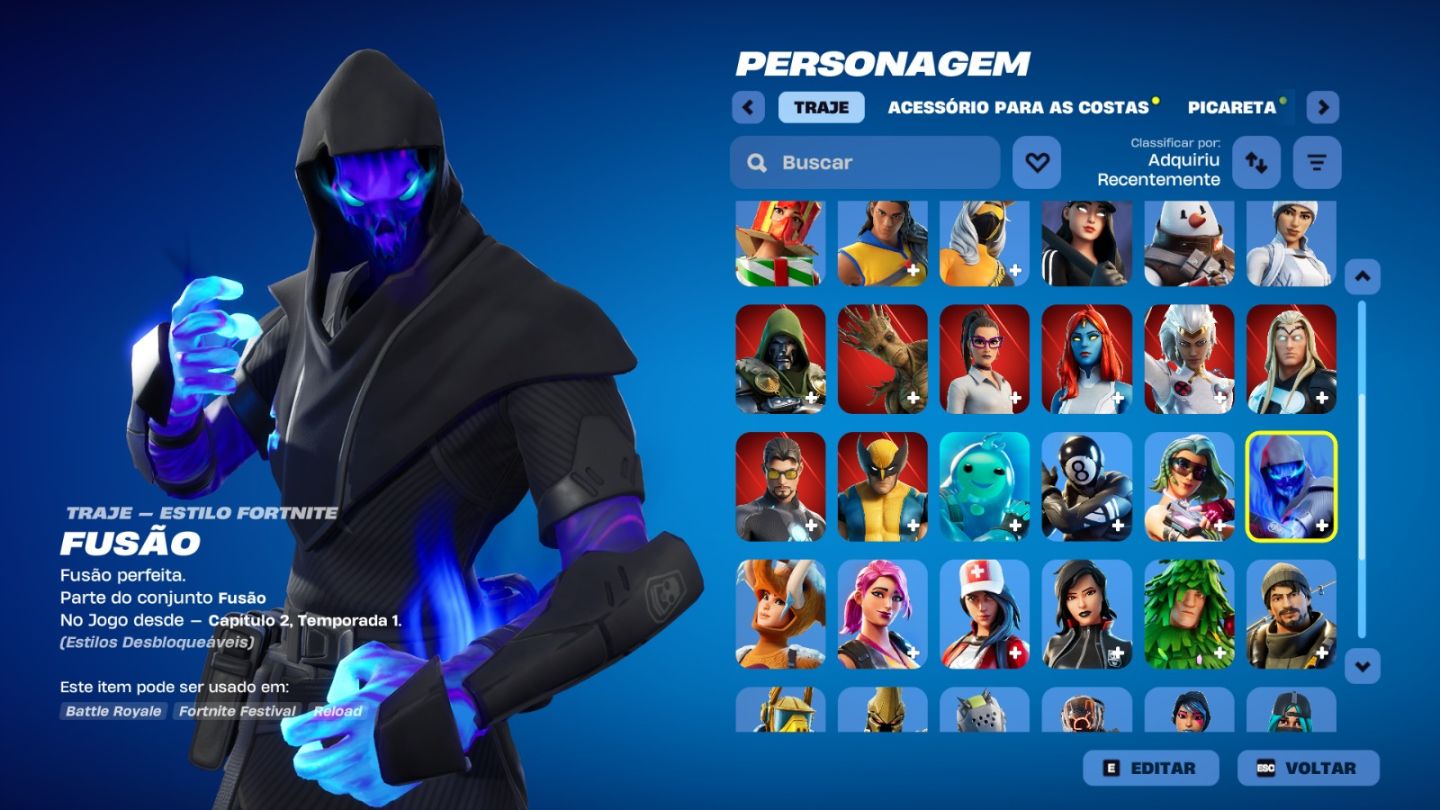 CONTA DE FORTNITE COM 43 SKINS | Wolverine | PROMOÇÃO!