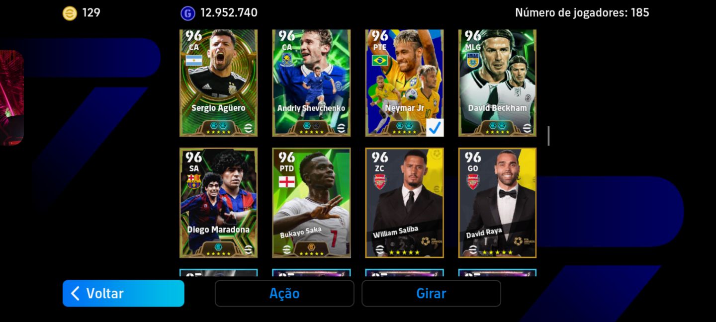 CONTA EFOOTBALL