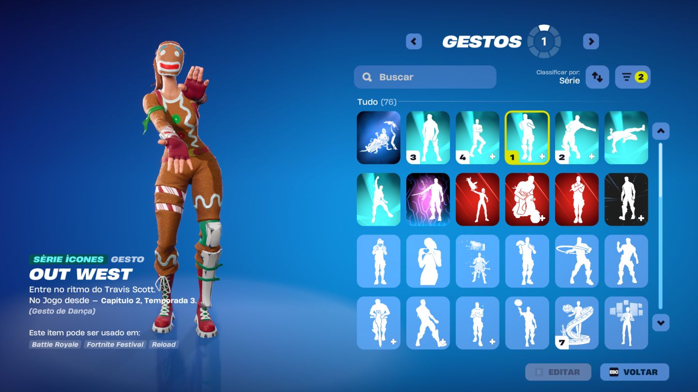 CONTA FORTNITE COM +R$2.000 GASTOS | TRAVIS SCOTT + MINTY + LEVIATA