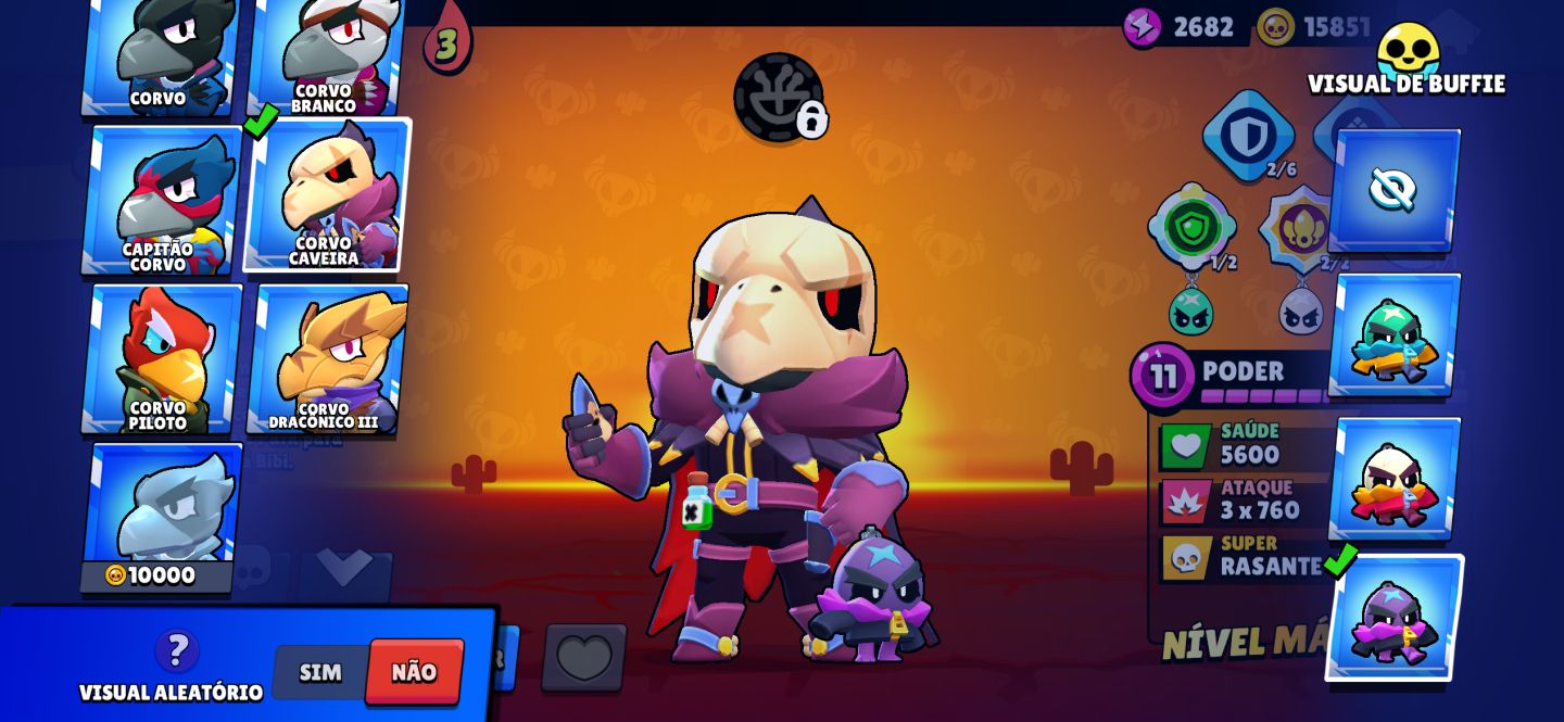 CONTA BRAWL STARS | 70 BRAWLERS | 14.549 TROFÉUS | 4 PRESTÍGIOS