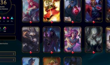 CONTA DE LOL NIVEL 473, NUNCA BANIDA, PRATA 4 E 137 SKINS, 2 ULTIMATES E VARIAS