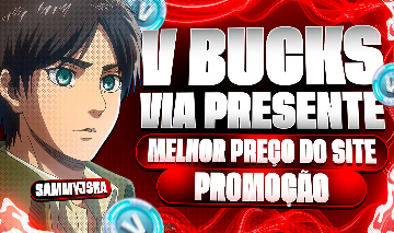 VBUCKS (ITENS DA LOJA) VIA PRESENTE NO FORTNITE -PROMOÇÃO