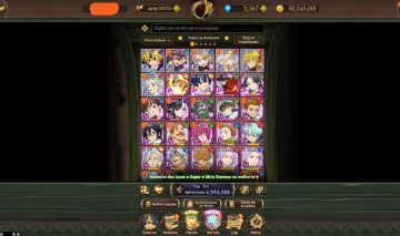 CONTA 7DS GRAND CROSS - 5KK DE CC BOX + ODIN 3/6 + GAWAIN 4/6 + 2.2K DIAMANTE