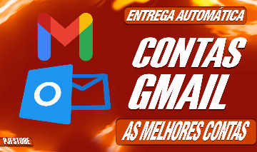[MELHORES] CONTAS DE GMAIL, OUTLOOK E HOTMAIL [ENTREGA AUTOMÁTICA]