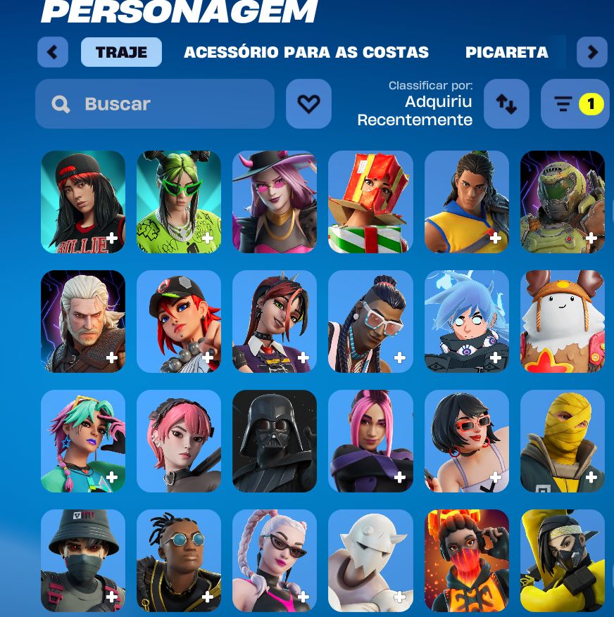 Conta fortinite com machado leviata e algumas Skins raras