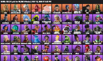 Conta Fortnite 128 Skins | Peter Griffin, Doom Slayer, Baymax