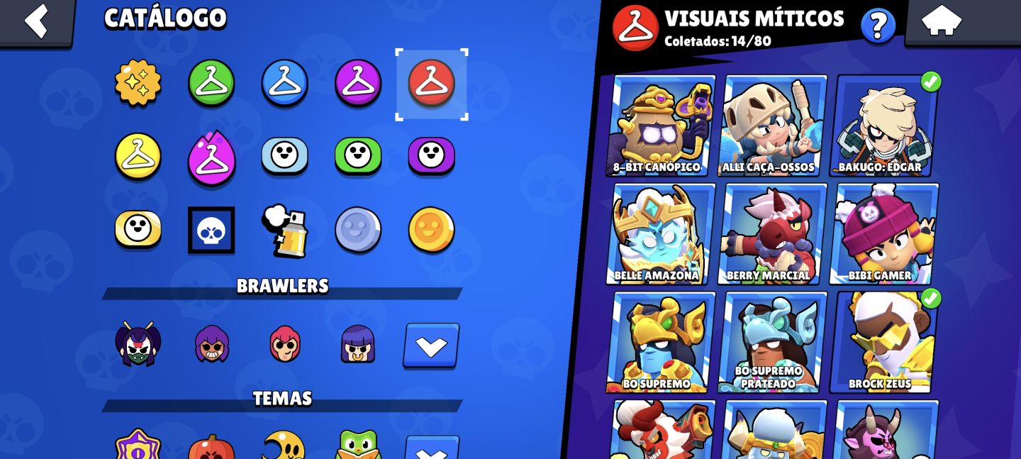 CONTA BRAWL STARS