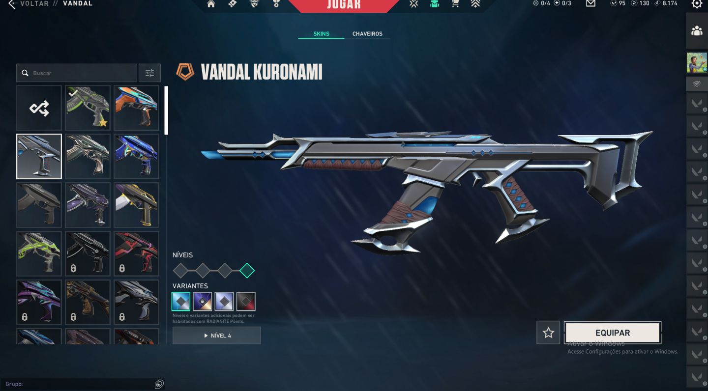 CONTA VALORANT COM MUITA SKIN BOA GASTOS MAIS DE 1000$