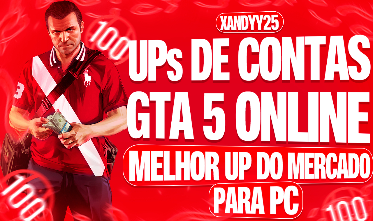 UP DE CONTA GTA 5 ENHANCED ONLINE (PC) + VEÍCULOS, + UNLOCK ALL