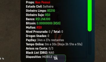 Conta de brasil roleplay com casa id 909 e casas bullet e sultan