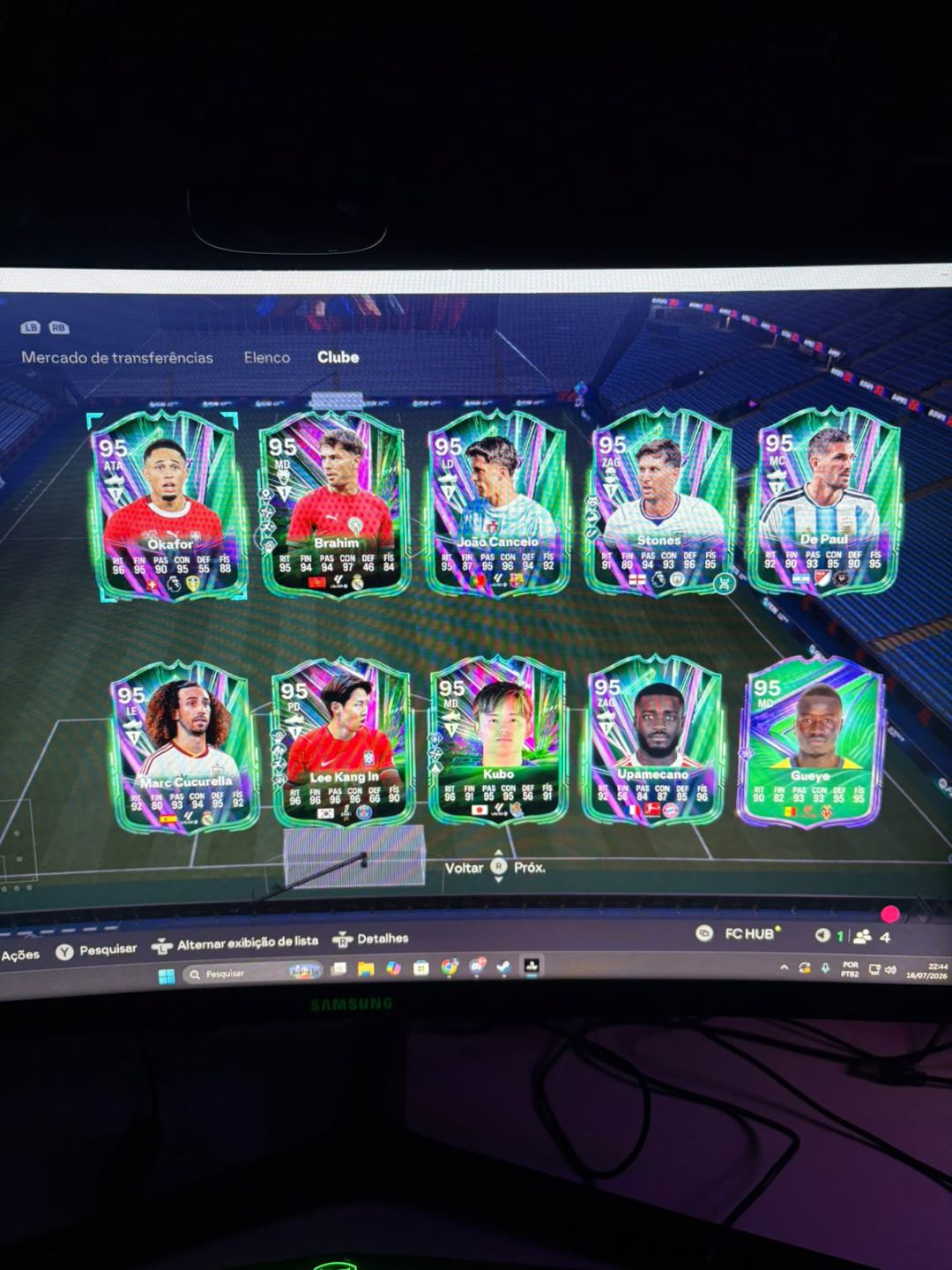 CONTA SUPER META EA FC 26 - COM RONALDO 97 E CRUYFF 97 - STEAM