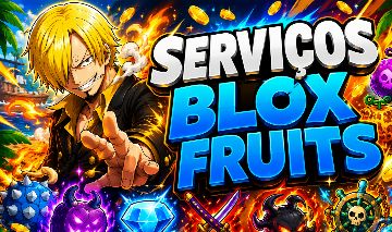SERVIÇOS BLOX FRUITS PROMOÇAO - FRAGMENTO - DUNGEON - MAESTRIA - DESPERTA FRUTA