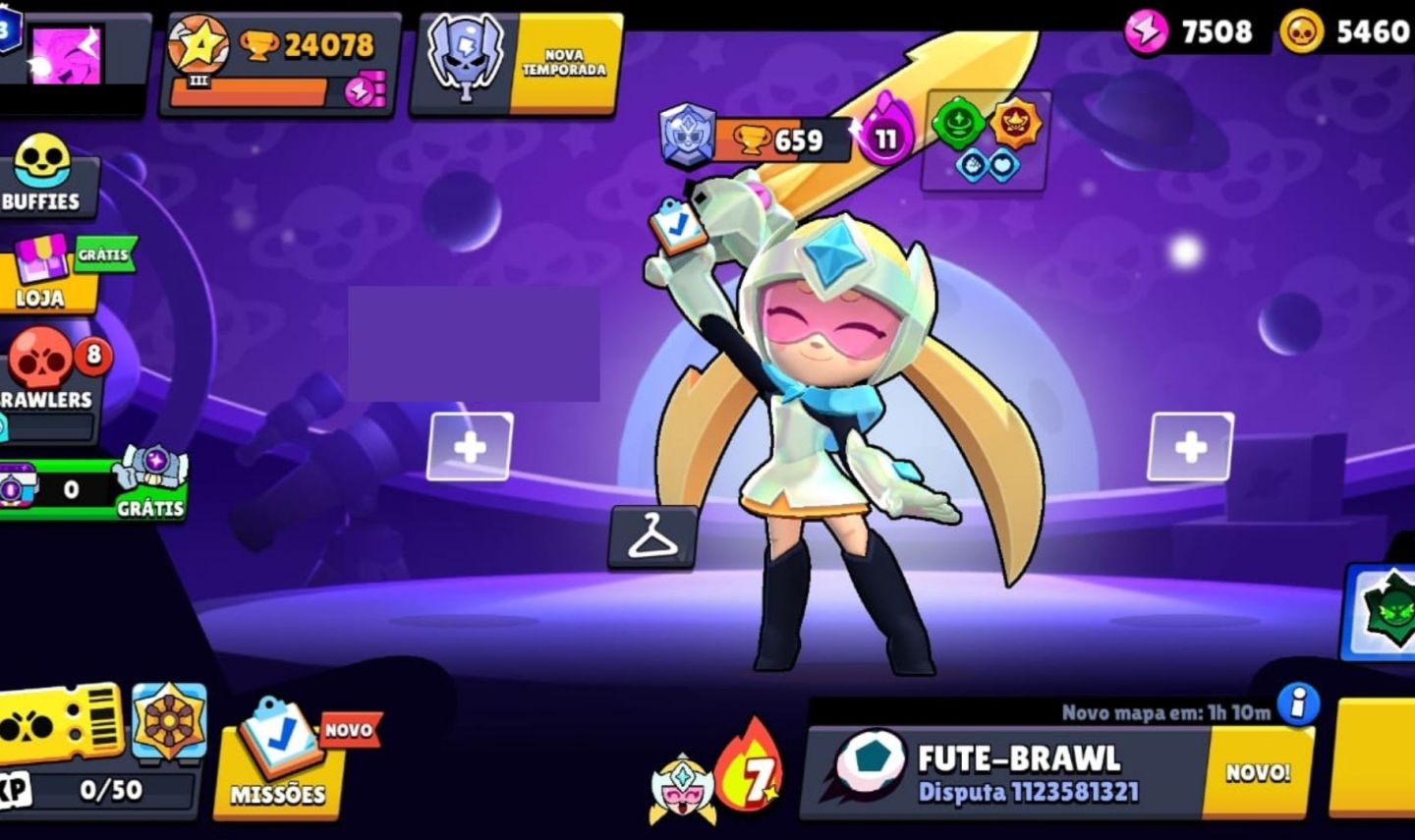 Conta Brawl Stars | Bem upada e com Skins lendárias!