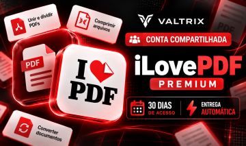 ILovePDF Premium | 30 Dias | Conta Compartilhada | Entrega Automática