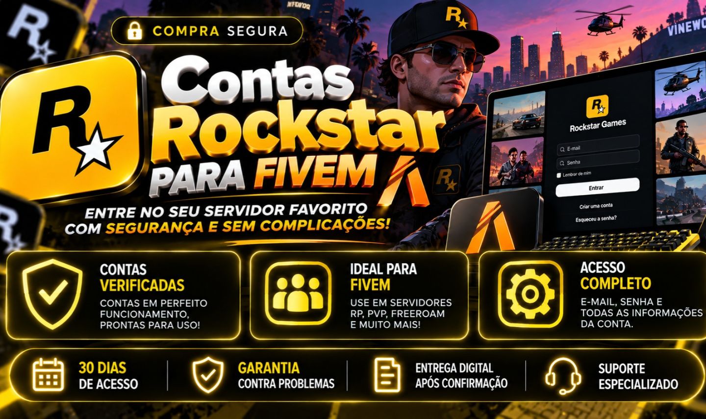 Contas Rockstar para Fivem
