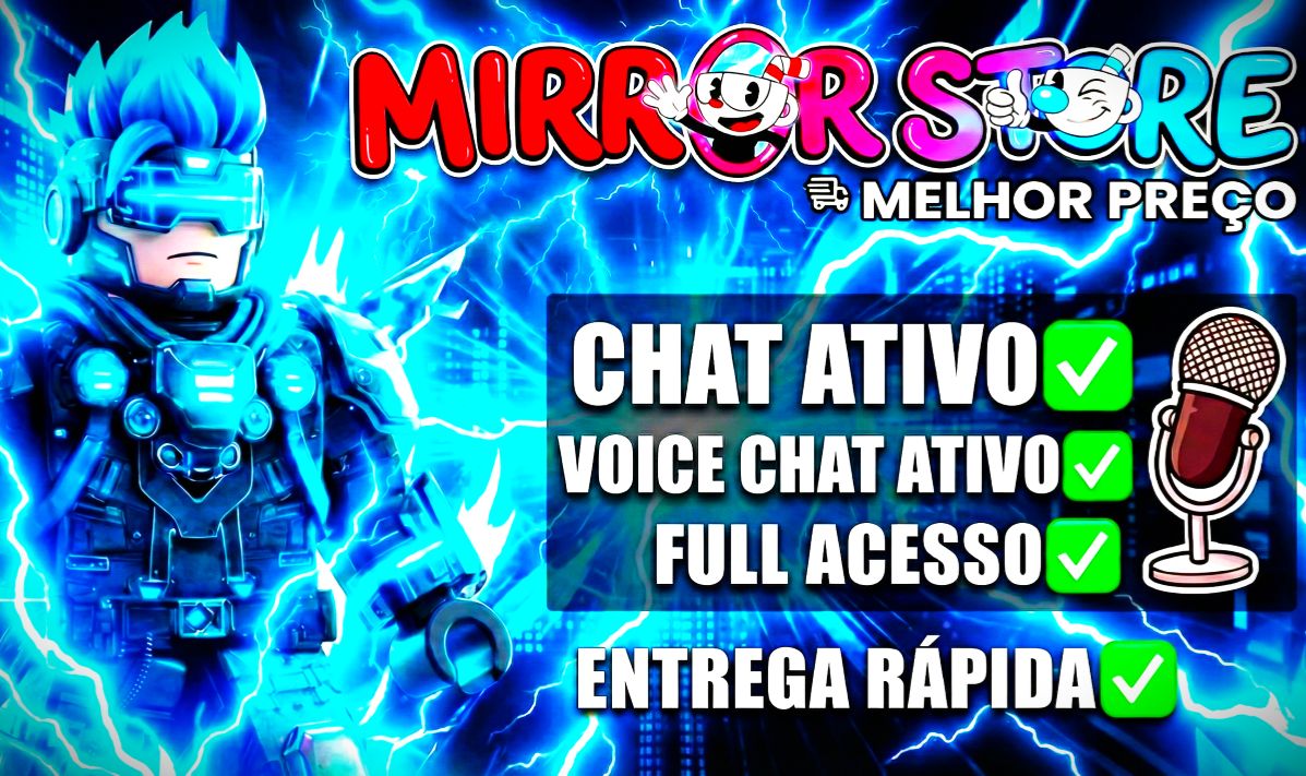 ROBLOX CONTA COM IDADE VERIFICADA FULL ACESSO!!!