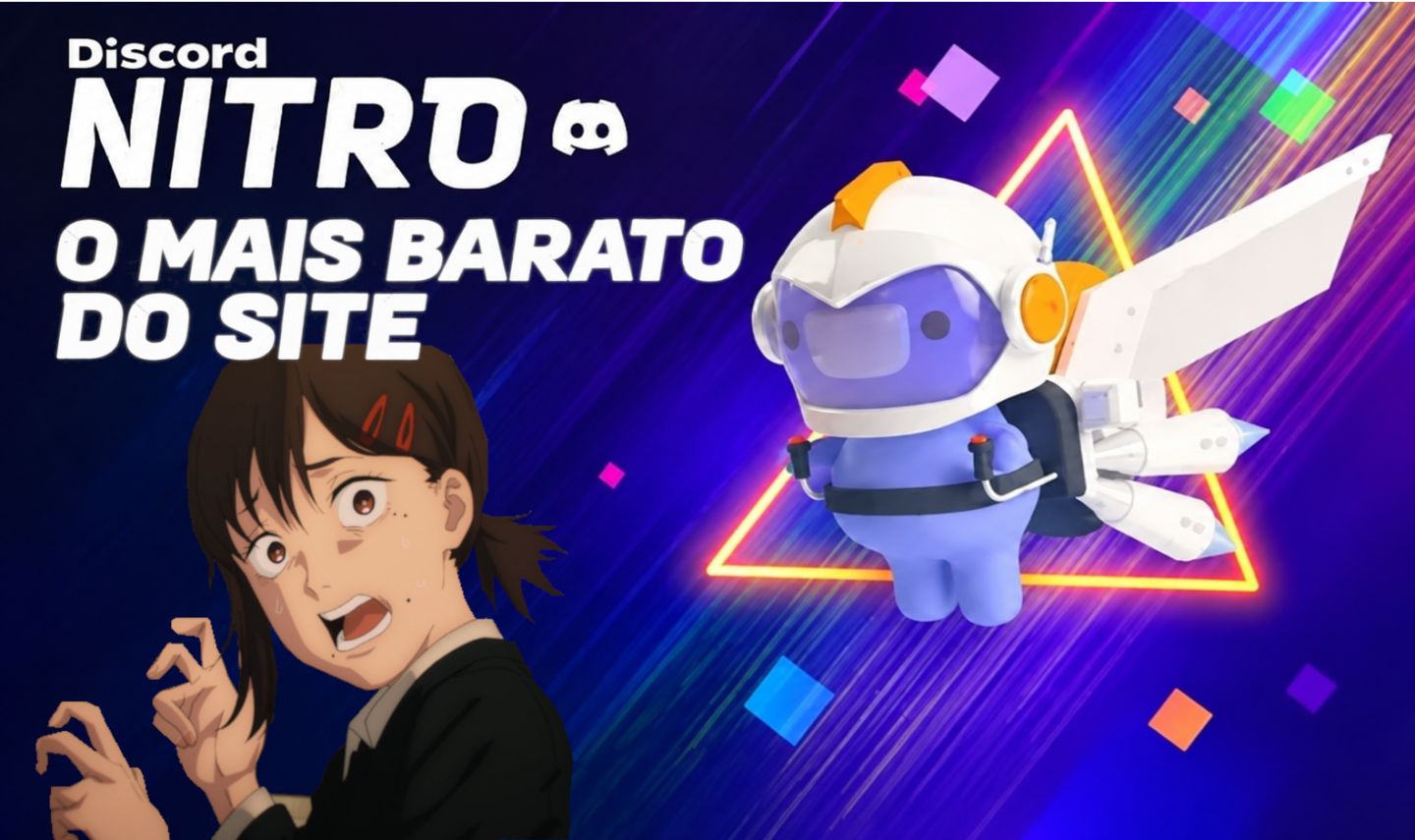 DISCORD NITRO GAMING 3 MESES [ MAIS BARATO DO SITE ]