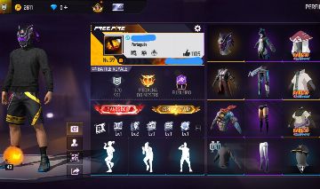 Conta de free fire com skins antigas. FAÇO POR 230R$
