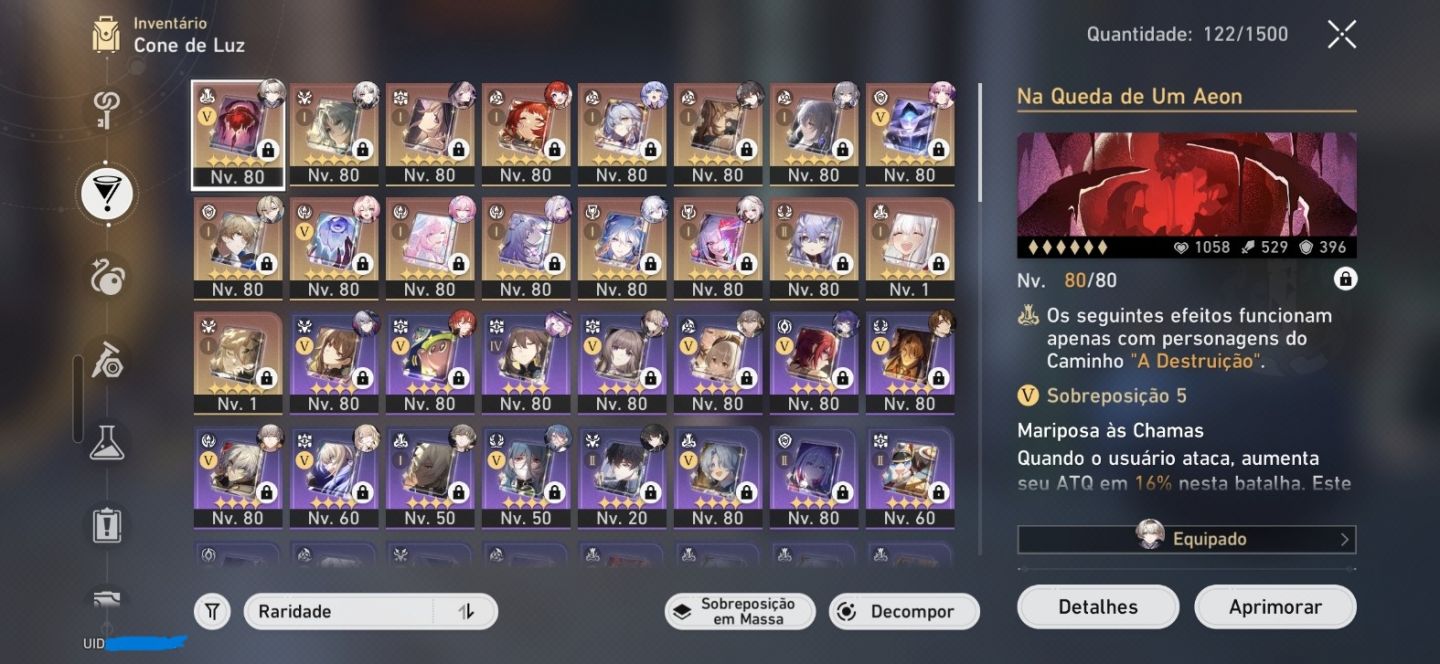 298 TIROS - VÁRIOS LIMITADOS COM CONES - MUITO RECURSO - LVL 70