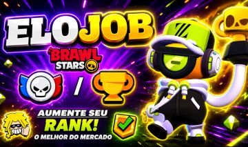 Elojob Brawl Stars, prestígio, ranqueada. Brawler 800+, desafios e muito mais!