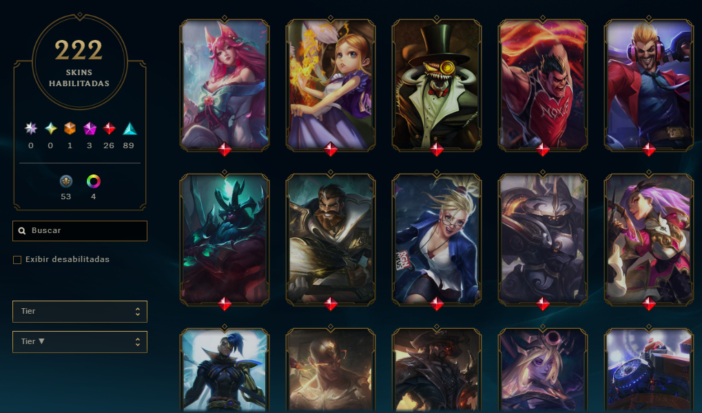 CONTA DE VALORANT E LOL COM VÁRIAS SKINS FOI GASTO 2.000 SOMANDO AS 2 CONTAS.