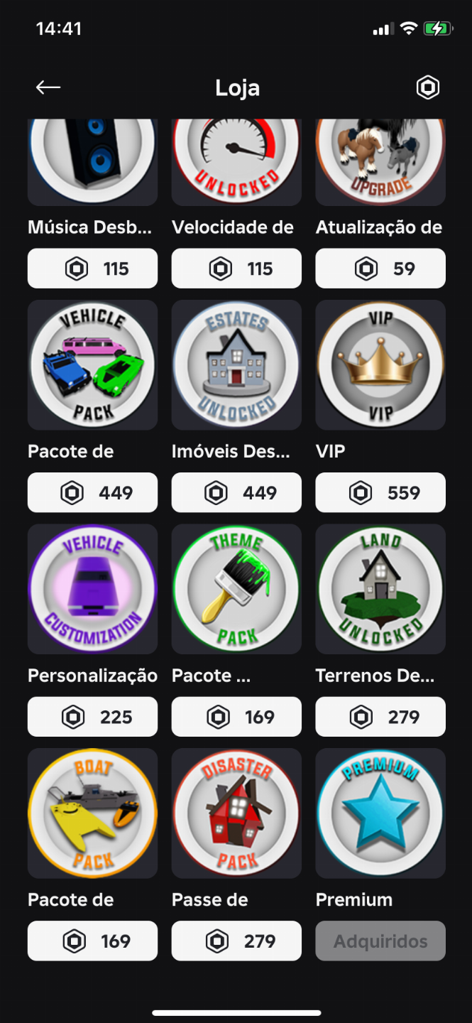 CONTA ROBLOX +30 MIL ROBUX GASTOS | FULL BLOX FRUITS | MUITAS SKINS | R$380